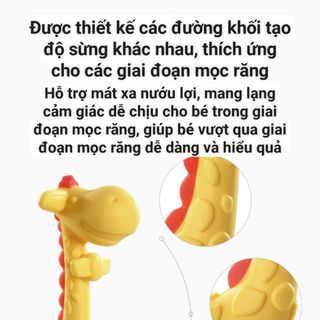 NGẬM NƯỚU CHO BÉ HÌNH HƯƠU CAO CỔ