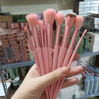 Cọ fix hồng 13 chi tiết kèm túi