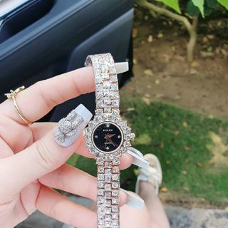 ĐỒNG HỒ RO LEX NỮ MINI FULL ĐÁ