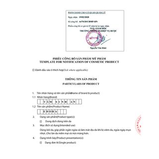 Serum Quét Sạch Mụn Thâm Rỗ EDORA - 3 Ngày Hiệu Quả Rõ Rệt - Tâm Sinh An Cosmetic - Mãi Mãi Tuổi 18