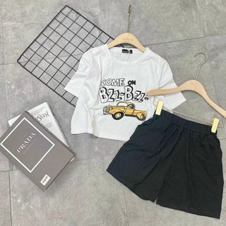 sét đồ bộ áo croptop giá sỉ