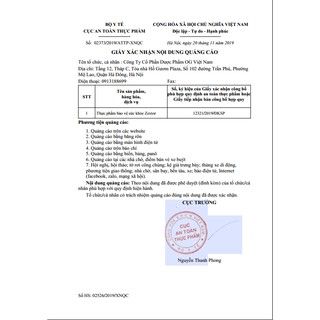 Zextor Viên Sủi hỗ Trợ Cải Thiện Sinh Lực Nam Giới Hộp 20 Viên Sủi [ ]