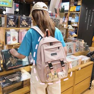 Balo đáng yêu Balo Có tất cả 4 màu: hồng, xanh, đen, trắng ngà. sỉ lẻ ib. mua 1 cái cũng giá sỉ giá sỉ