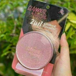 [ ] Phấn GLAMOUR BIRHT new 2 tầng phấn nén – 1 tầng nhũ – 1 tầng không nhũ