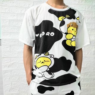 Đồ bộ mặc nhà bò sữa RORO dễ thương chất cotton siêu thoáng mát