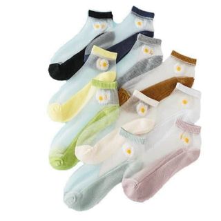 Set 10 đôi vớ lưới hoa cúc