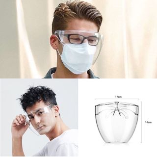 Kính chống vi khuẩn, bảo vệ mặt , chống hơi nước , chống bụi , GIÁ XƯỞNG RẺ NHẤT THỊ TRƯỜNG