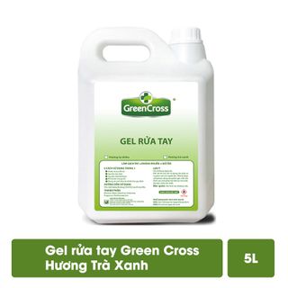 Gel rửa tay Green Cross Hương Trà Xanh can 5L giá sỉ