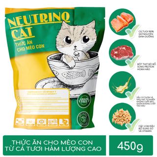 Thức Ăn Mèo Con - Neutrino Cat 450gr giá sỉ