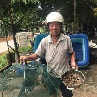 Lưới bắt cá 8 lỗ về sẵn sll