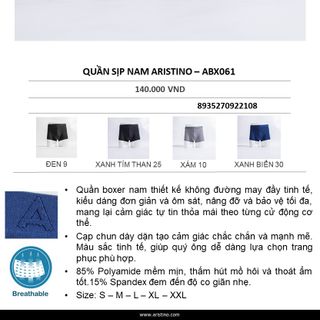 QUẦN LÓT NAM ARISTINO ABX061