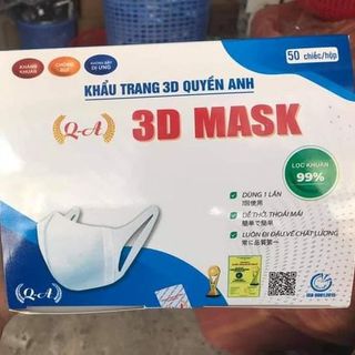 Khẩu trang 3D mask Quyền Anh về SLL