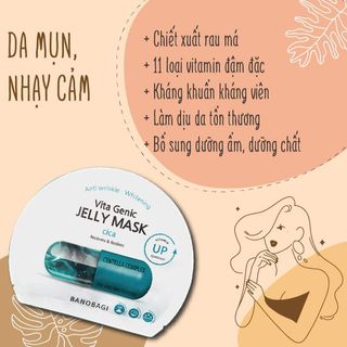 Mặt Nạ Banobagi Vita Genic Lifting Jelly Mask 1 hộp 10 miếng