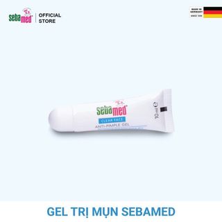 Gel giảm mụn kháng khuẩn, làm dịu da giảm thâm Sebamed pH5.5 Clear Anti Pimble Gel 10ml [ ]
