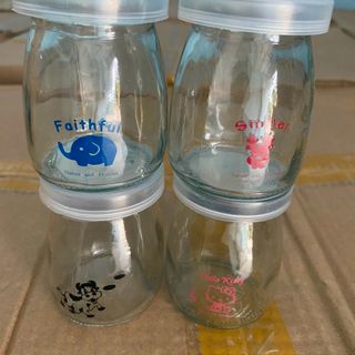 Bộ 12 hủ thủy tinh làm sữa chua - Nhiều hình