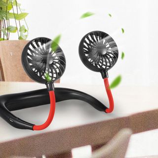 Quạt cầm tay đeo cổ tiện lợi