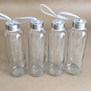 Chai thủy tinh Detox 500ml - Chai thủy tinh dây xách