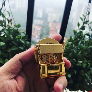 Thắt lưng nam mặt mạ vàng, đính đá cực chất, da bò nguyên miếng, dây nịt da nam Cao Cấp
