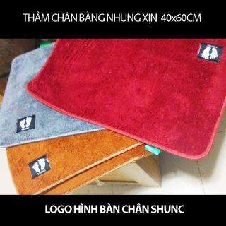 Thảm chân loại tốt - Hình bàn chân SHUNC