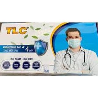 KHẨU TRANG XUẤT KHẨU EU (no logo) TLC - Thùng 50H - Hộp 50 cái