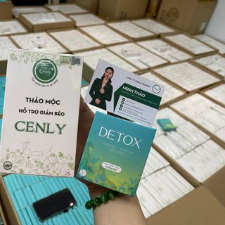Thảo Dược hỗ trợ giảm béo CENLY- Tặng kèm detox