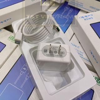 BỘ SẠC NHANH OPPO,REALME TYPE-C 20w [ ] Sạc VOOC 100, Nguyên Seal Full box,