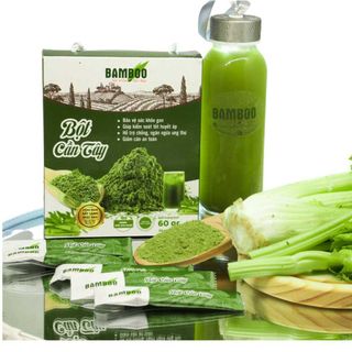 BỘT CẦN TÂY BAMBOO NGUYÊN CHẤT 3g- hộp 20 gói