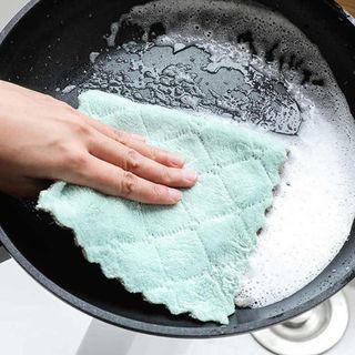 Set 10 cái Khăn lau 2 mặt đa năng siêu thấm hút