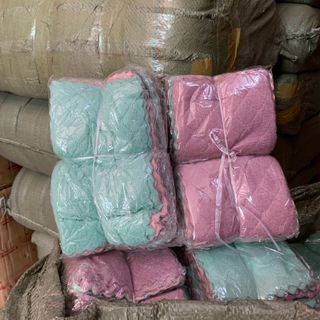 Set 10 cái Khăn lau 2 mặt đa năng siêu thấm hút