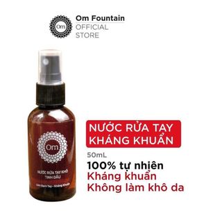 NƯỚC RỬA TAY KHÔ KHÁNG KHUẨN 50ml – OM FOUNTAIN