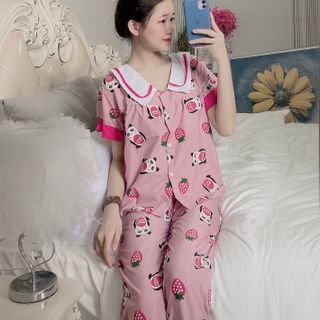 PIJAMA KATE TIỂU THƯ CỔ TO TNQD