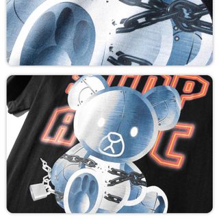 Áo Thun Nam Nữ Unisex Free Size Tay Lỡ Rabit Chrome Notoriot MS20
