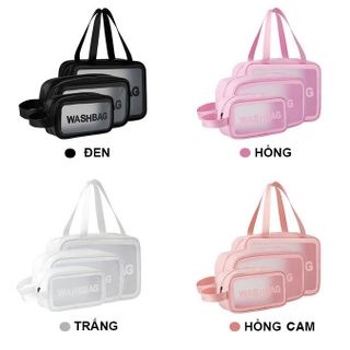 TÚI ĐỰNG MỸ PHẨM, ĐỒ TRANG ĐIỂM ĐI DU LỊCH WASHBAG TRONG giá sỉ