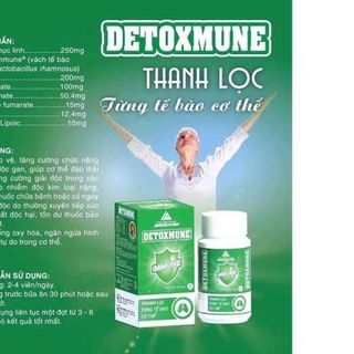 THỰC PHẨM BẢO VỆ SỨC KHOẺ DETOXMUNE PLUS