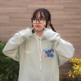 Áo hoodie in BaBy Dino nỉ ngoại mềm mịn nón 2 lớp trẻ trung, năng động
