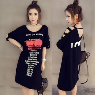 Đầm thun dáng suông năng động - Big Size - Hàng thiết kế