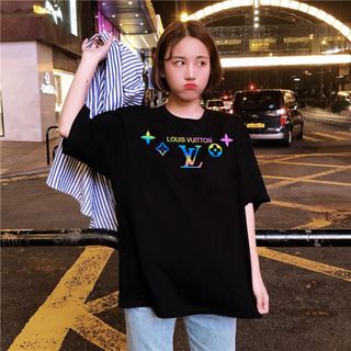 Áo Thun Phản Quang Louis Nhiều Logo Cao Cấp Vải Dày Mịn HOT TRENDS 2021 Piki Store