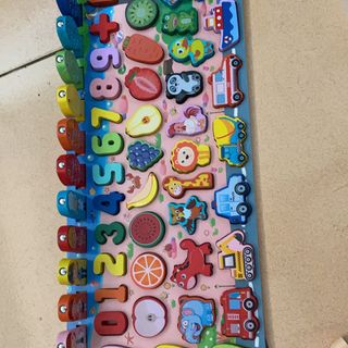 Bộ bảng số thông minh cho bé Lemengkeku