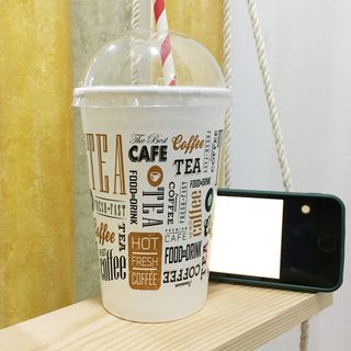 Ly giấy in hình 16oz - 480ml