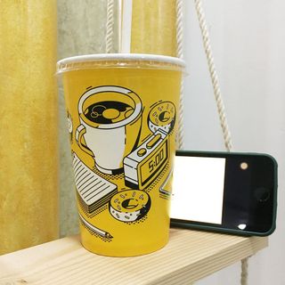 Ly giấy in hình 16oz - 480ml