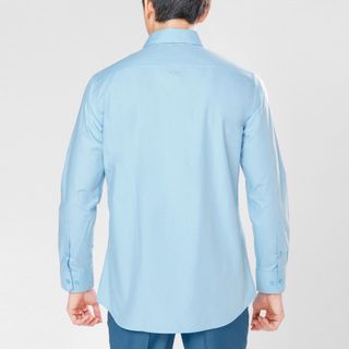 Áo sơ mi nam xuông vải cotton 65/35 phù hợp thanh niên và người trung niên