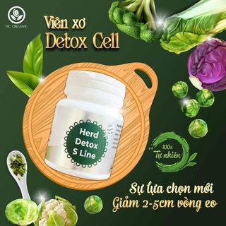Detox rau xanh giảm mỡ bụng