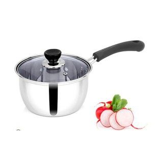 Nấu Cháo Đồ Ăn Dặm Cho Bé Inox 304 Size 18Cm giá sĩ