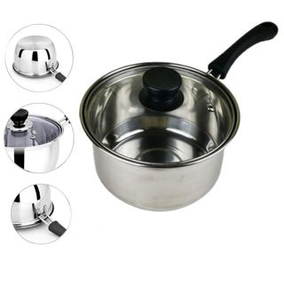 Nấu Cháo Đồ Ăn Dặm Cho Bé Inox 304 Size 18Cm giá sĩ