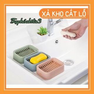 Hộp đựng xà phòng / xà bông có lỗ thoát nước giá sỉ