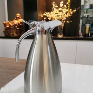 Bình thủy giữ nhiệt inox gồm 2 lớp cao cấp mở vịt 2 lít