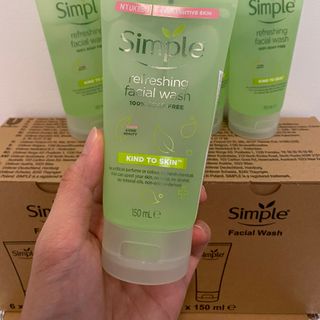 Sữa rửa mặt Simple Refreshing Facial Wash 150ml