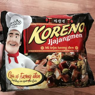 Mì Koreno trộn tương đen Jjajangmen thơm ngon