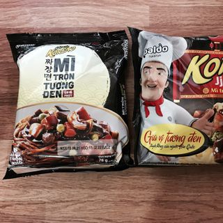 Mì Koreno trộn tương đen Jjajangmen thơm ngon