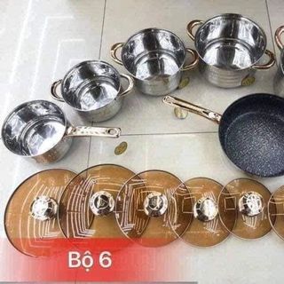 Bộ nồi #ENGELBEG vila 5 đáy